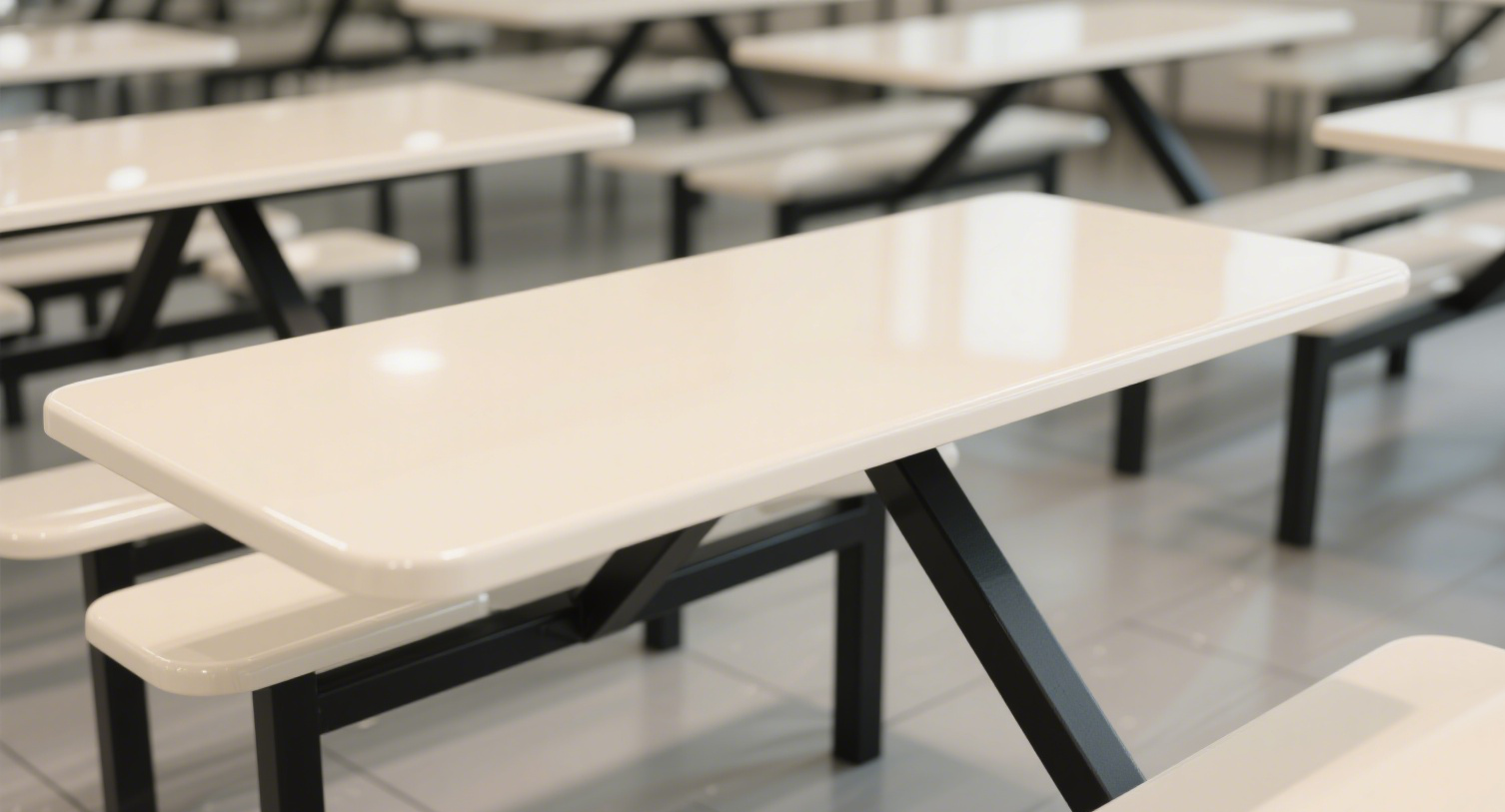 Fiberglass Canteen Table