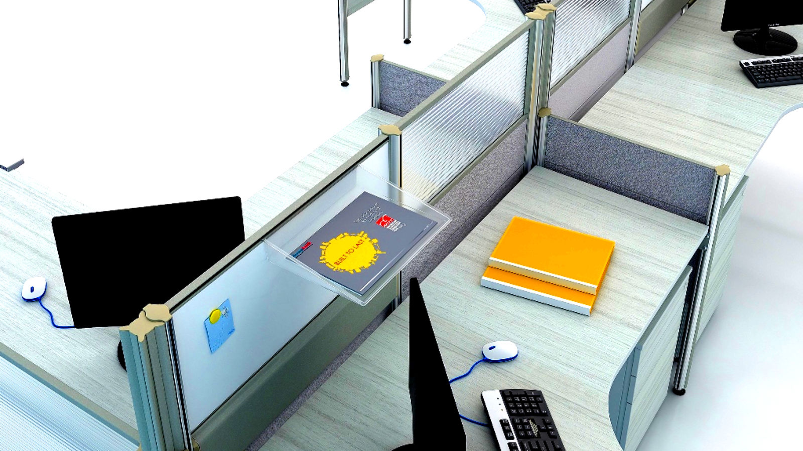 Solid Panel Partition Image